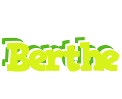 Berthe citrus logo