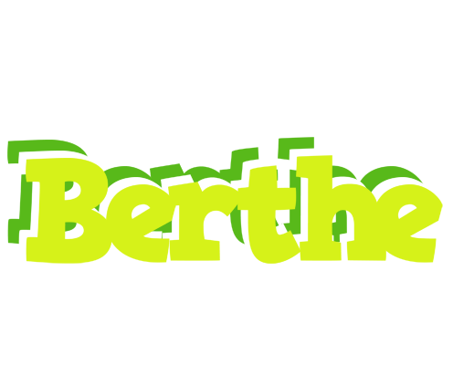 Berthe citrus logo
