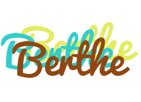 Berthe cupcake logo