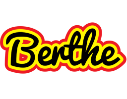 Berthe flaming logo