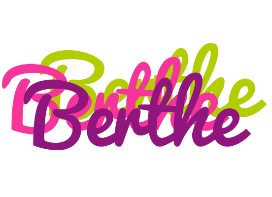 Berthe flowers logo