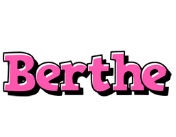 Berthe girlish logo