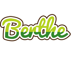 Berthe golfing logo