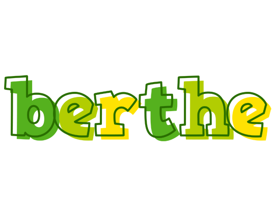 Berthe juice logo