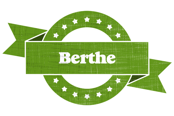 Berthe natural logo