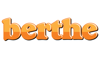 Berthe orange logo