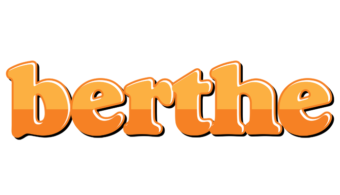 Berthe orange logo