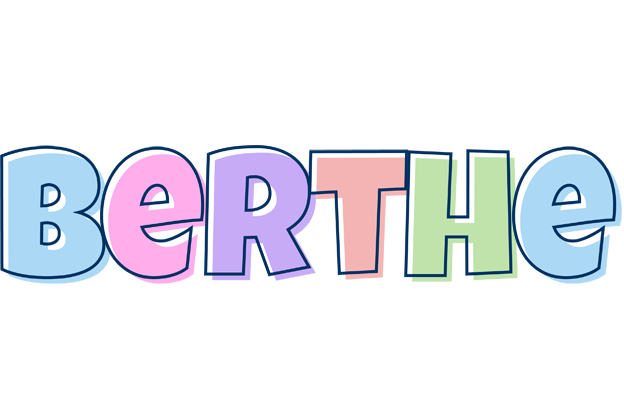 Berthe pastel logo