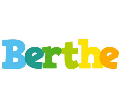 Berthe rainbows logo