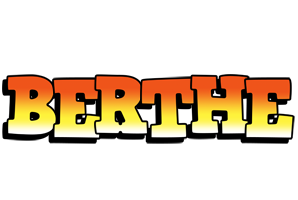 Berthe sunset logo