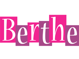 Berthe whine logo