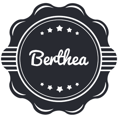 Berthea badge logo
