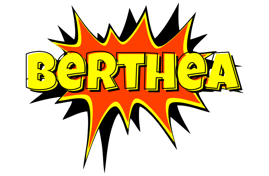 Berthea bazinga logo