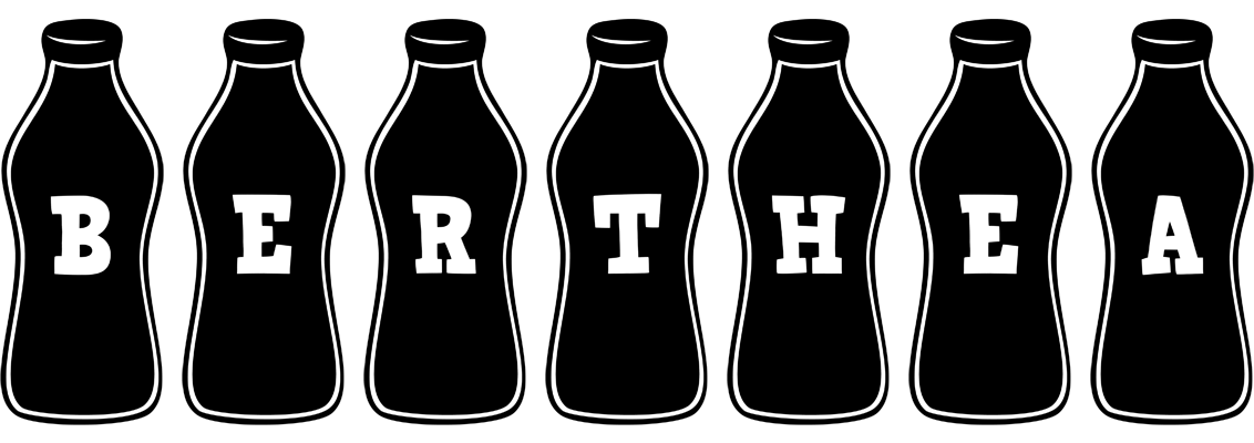 Berthea bottle logo
