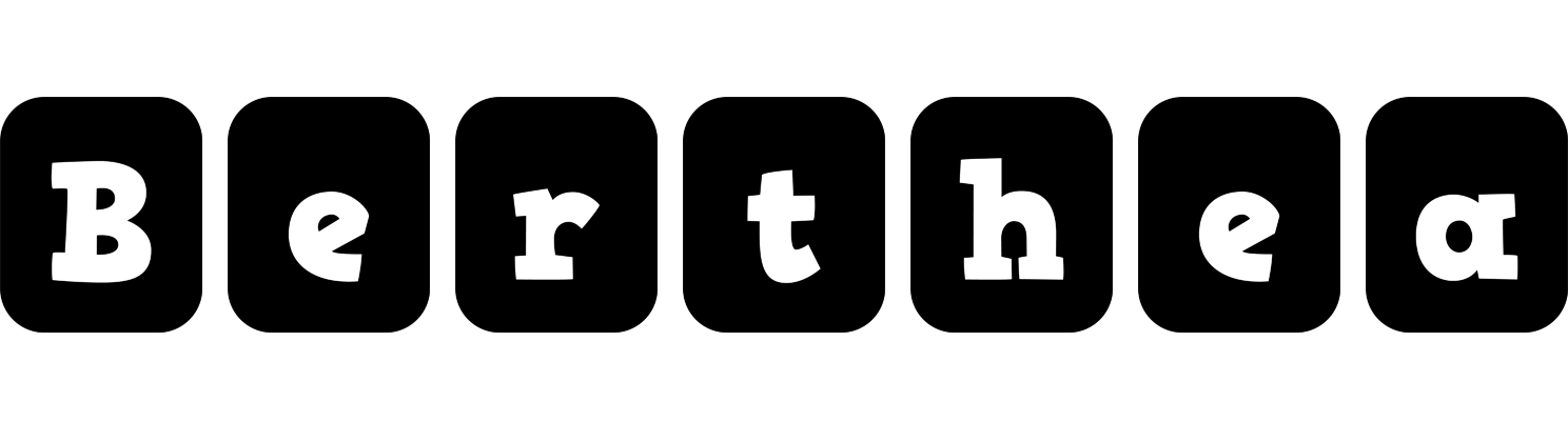 Berthea box logo