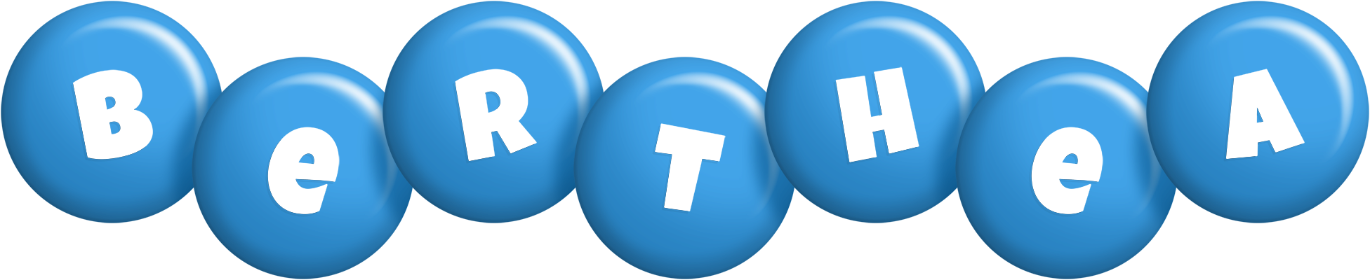 Berthea candy-blue logo
