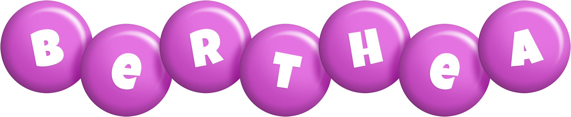 Berthea candy-purple logo