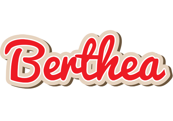Berthea chocolate logo