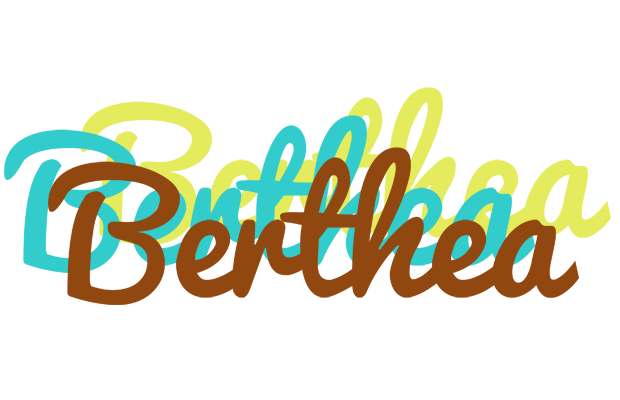 Berthea cupcake logo