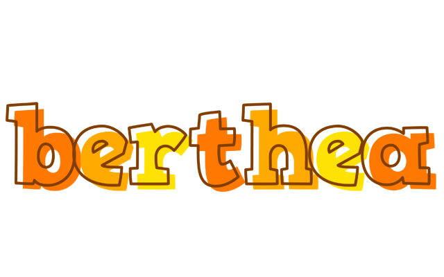 Berthea desert logo