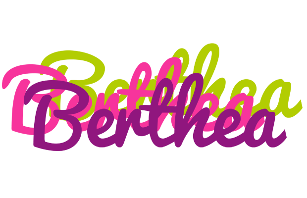 Berthea flowers logo