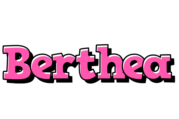 Berthea girlish logo
