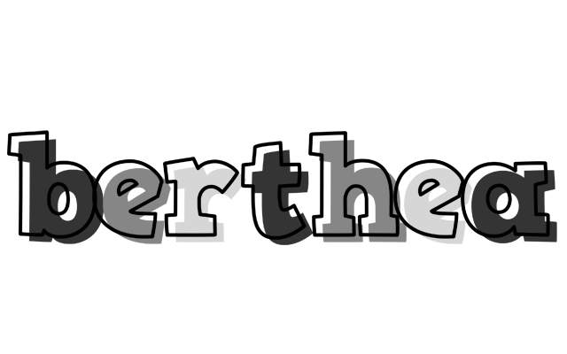 Berthea night logo