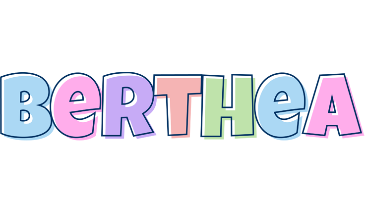 Berthea pastel logo