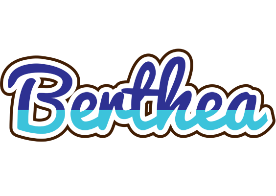 Berthea raining logo