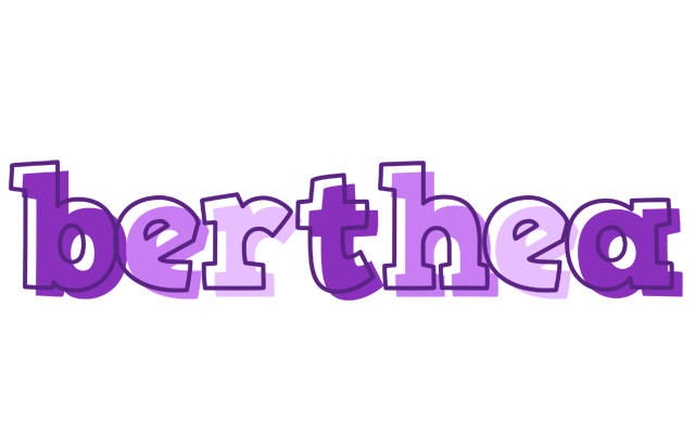 Berthea sensual logo