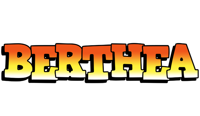 Berthea sunset logo