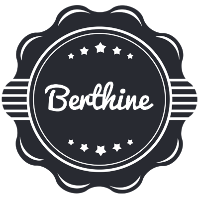 Berthine badge logo