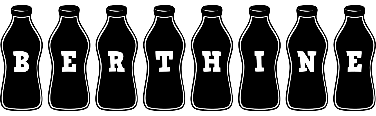Berthine bottle logo