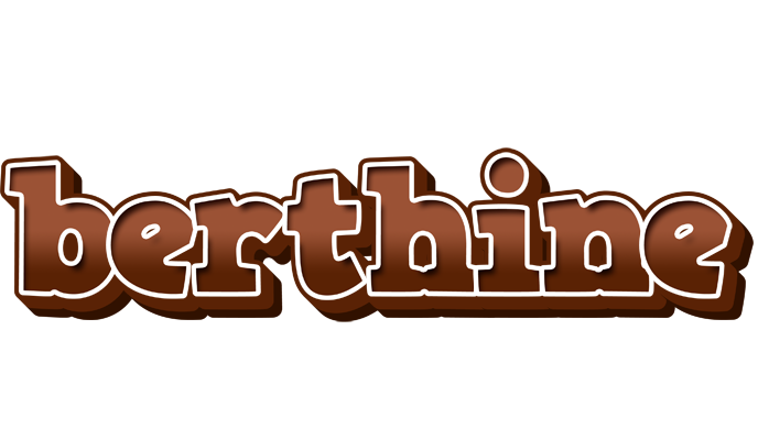 Berthine brownie logo