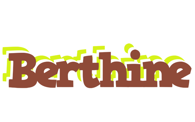 Berthine caffeebar logo