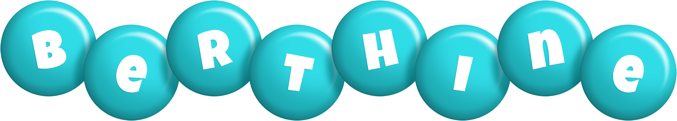 Berthine candy-azur logo