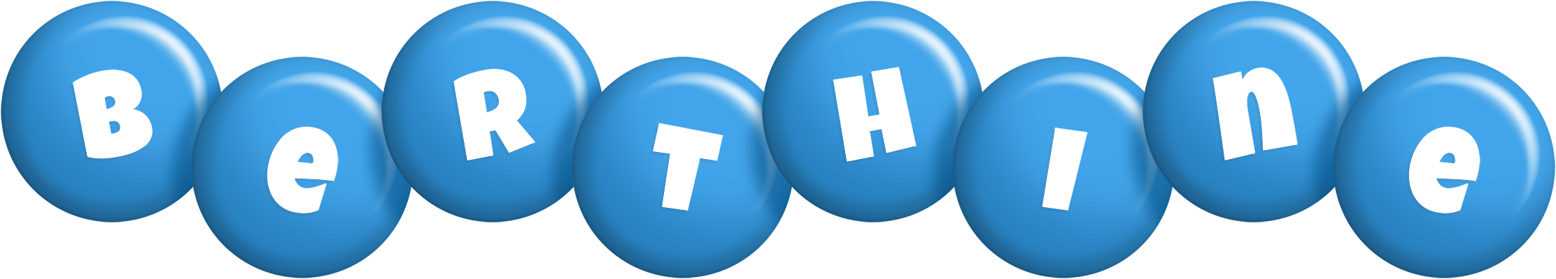 Berthine candy-blue logo