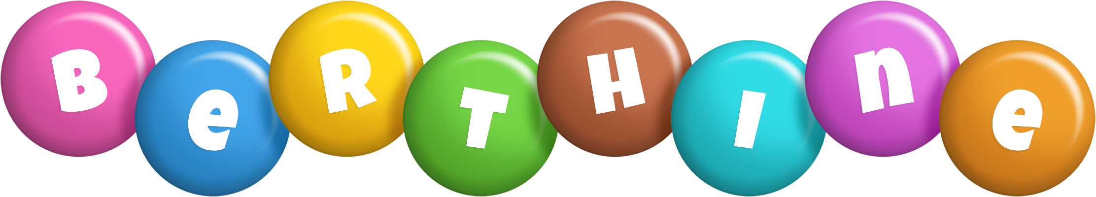 Berthine candy logo