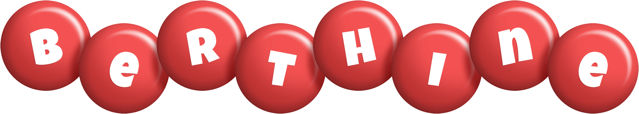 Berthine candy-red logo