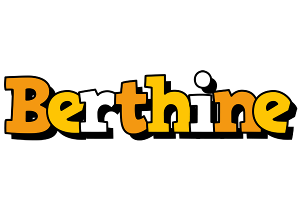 Berthine cartoon logo
