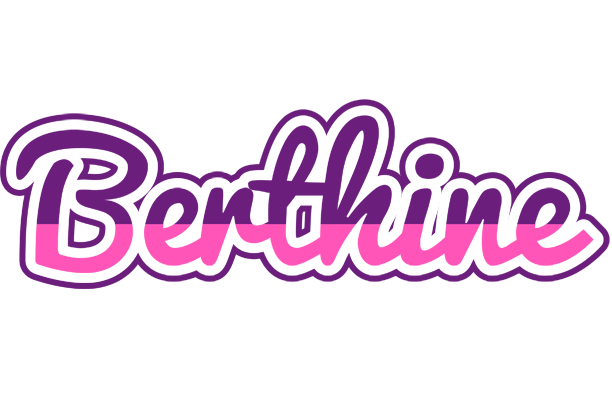 Berthine cheerful logo