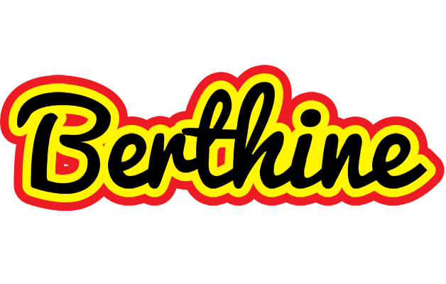 Berthine flaming logo