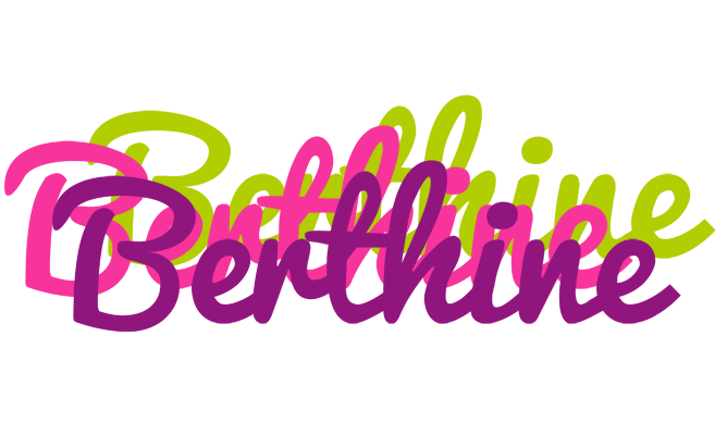 Berthine flowers logo
