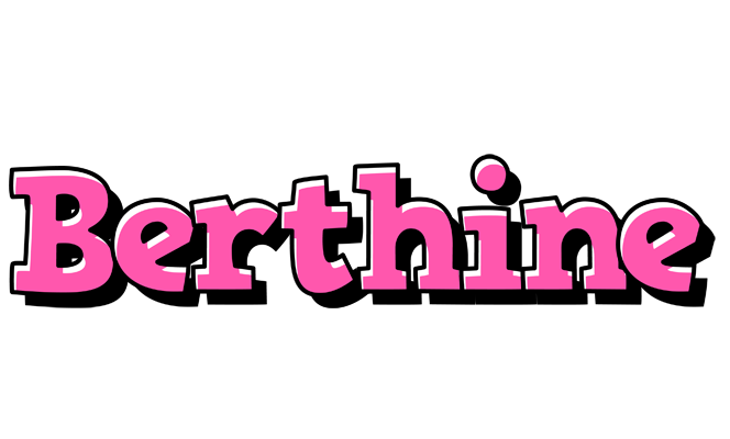Berthine girlish logo