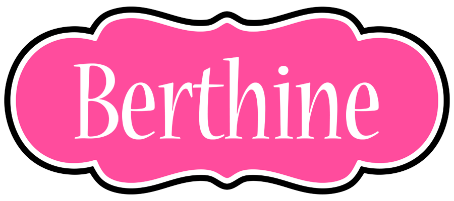 Berthine invitation logo