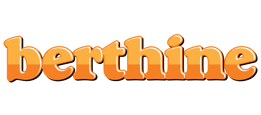 Berthine orange logo