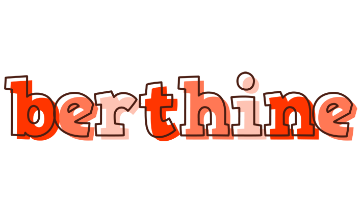 Berthine paint logo