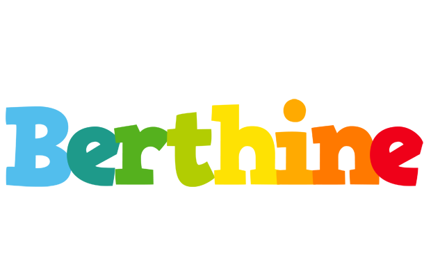 Berthine rainbows logo