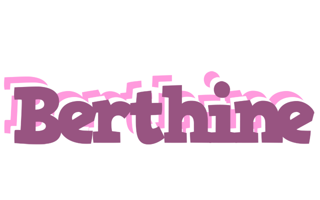 Berthine relaxing logo