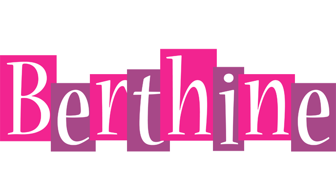 Berthine whine logo